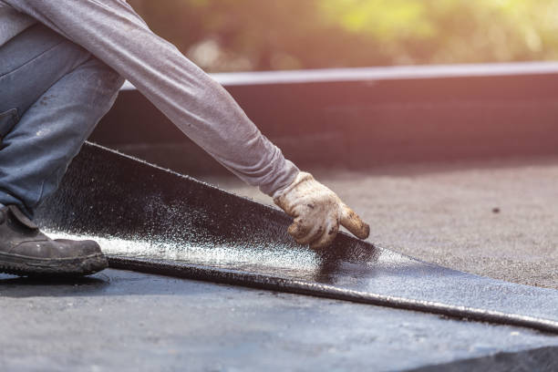 Professional Emergency Waterproofing technician working in Moonachie, NJ